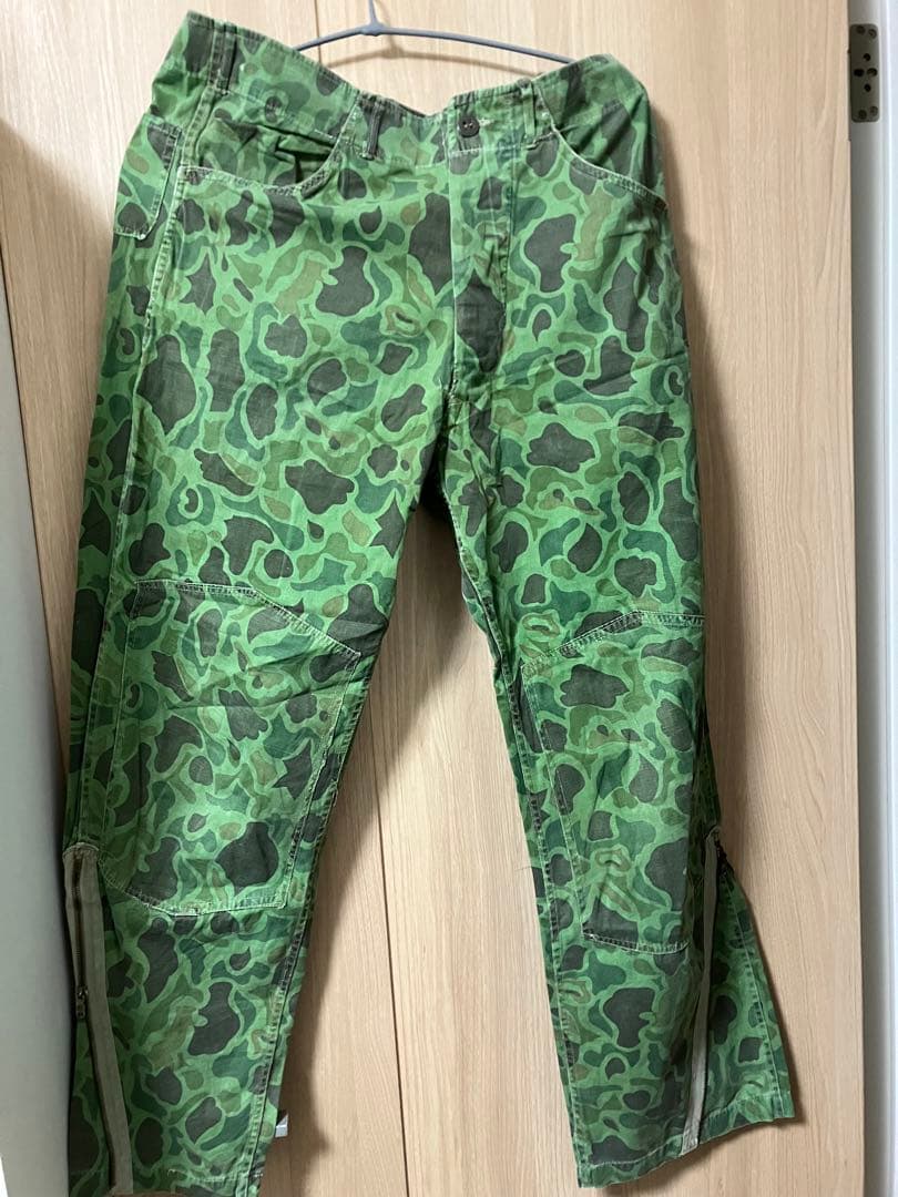 韓国陸軍ダックハンターカモ実物上下