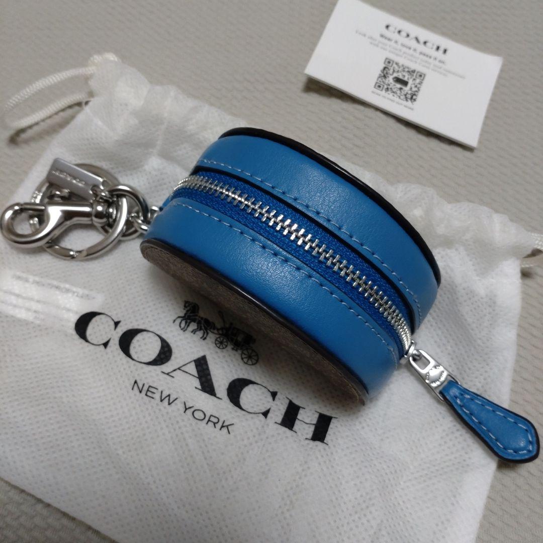 ちょこページ COACH バッグチャーム 半月型ケース