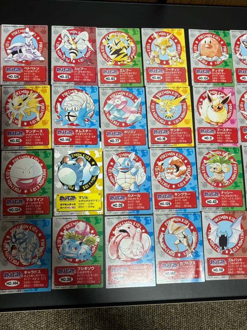 【希少】ポケモンカード　ポケモンキッズ　カード　初代　まとめ売り　34枚