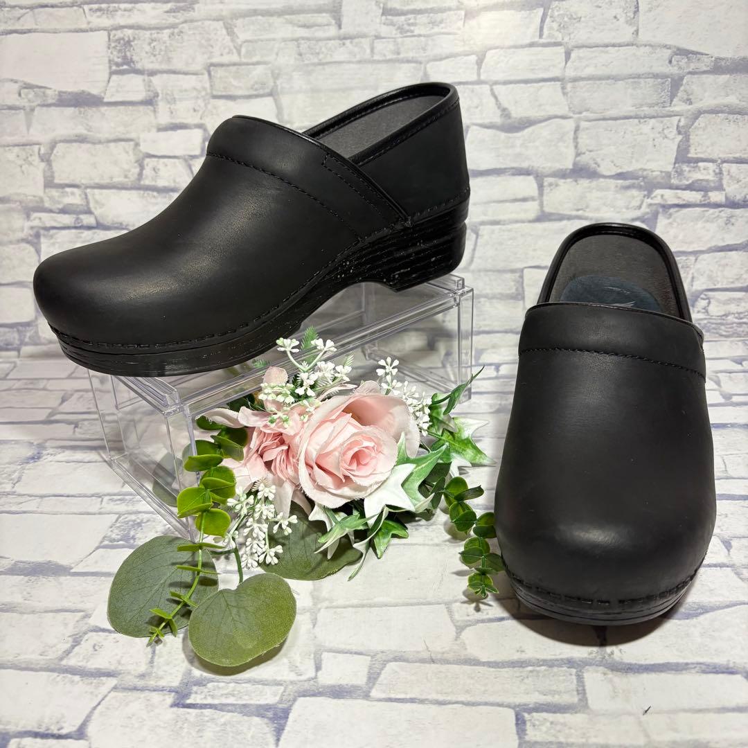 未使用級 Dansko ダンスコ プロフェッショナルXP クロッグ ブラック 黒