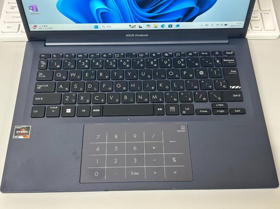 ASUS Vivobook Ryzen 7 5800H メモリ16/SSD1TB