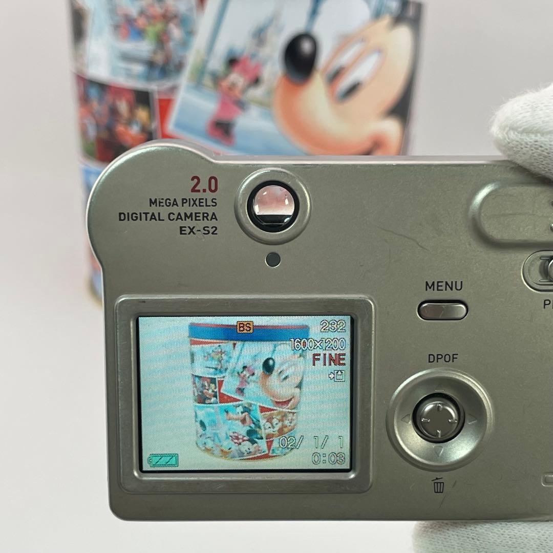 レトロ⭕️良品【動作oK!】CASIO EXILIM CARD EX-S2