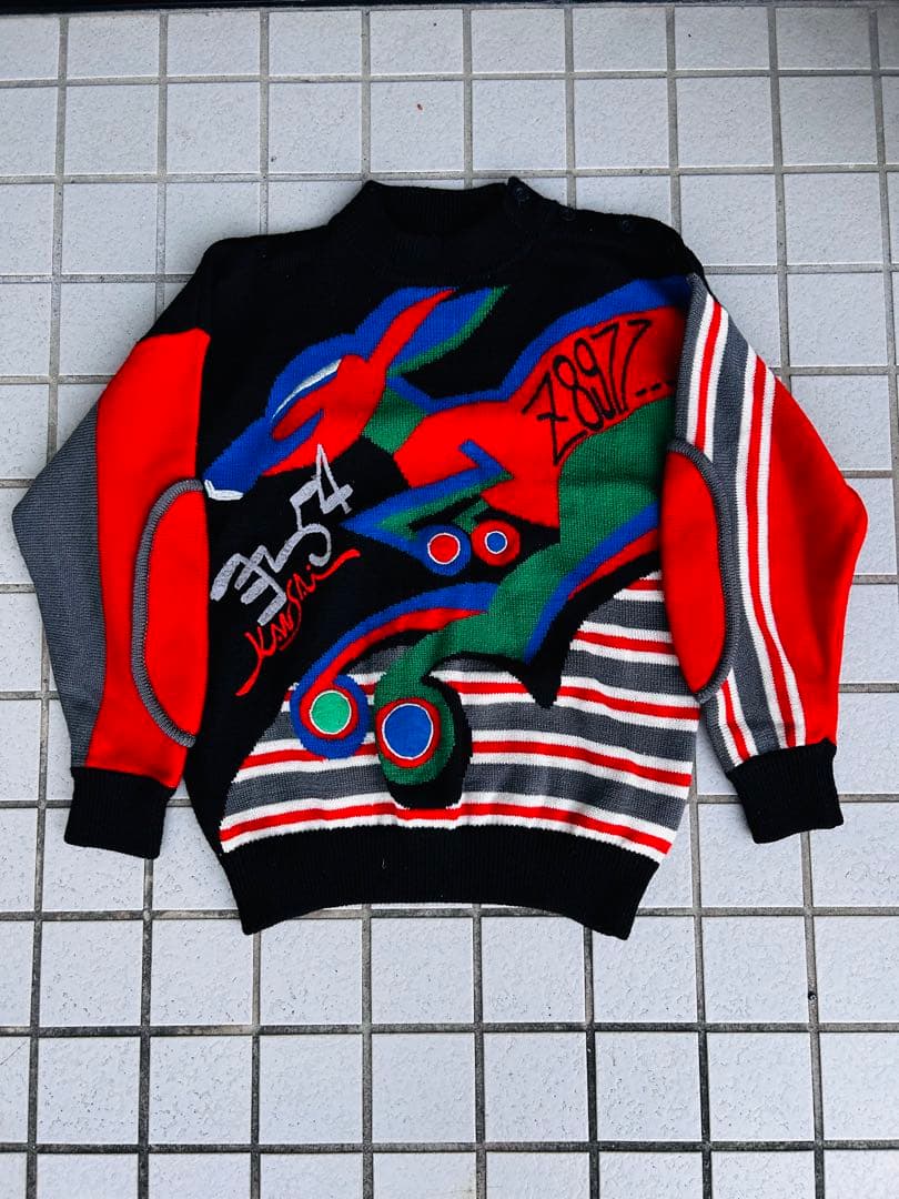 山本寛斎　KANSAI YAMAMOTOニット　80'sヴィンテージ