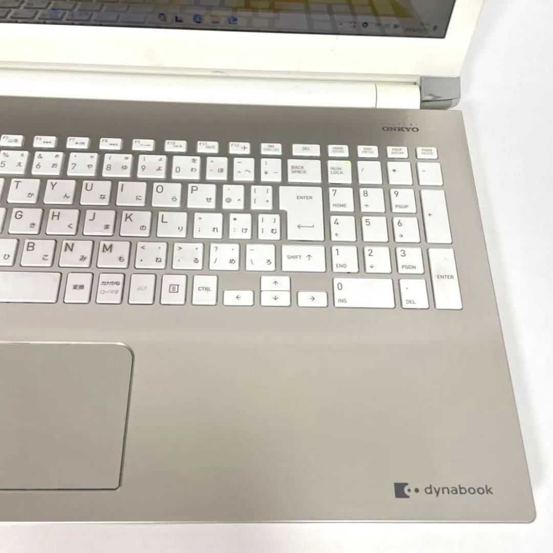 東芝 dynabook T65DG SSD256 メモリ12 ノートパソコン
