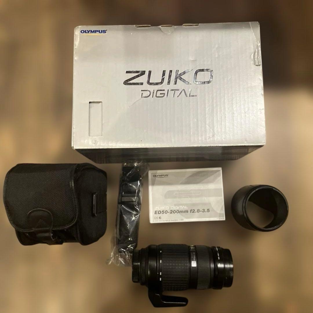 Olympus Zuiko Digital 50-200/2.8-3.5フード付