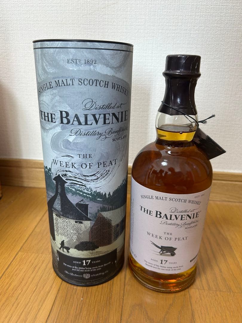(最終値下げ)THE BALVENIE THE WEEK OF PEAT 17年