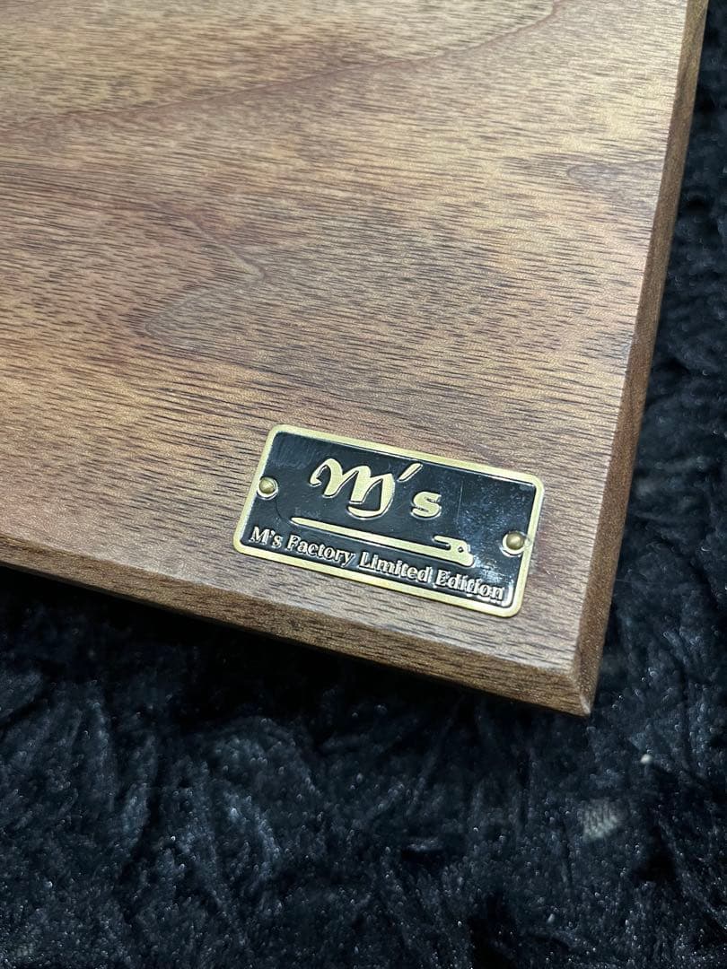 エムズファクトリー サイコロ ウォルナット ワットノット　スライド天板