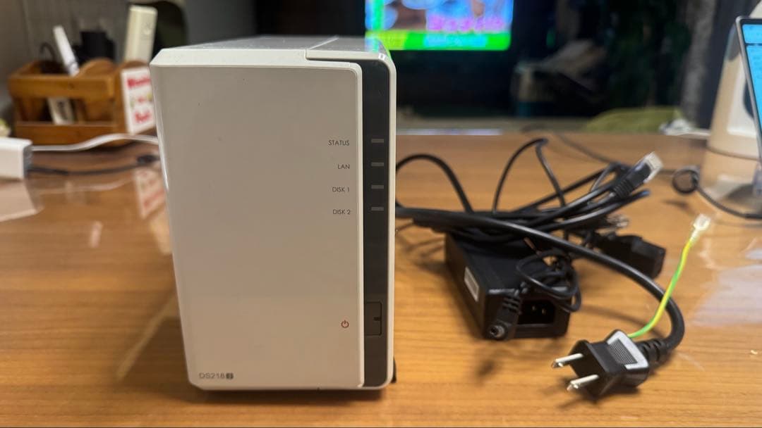 外付けハードディスク・ドライブ Synology NAS ds218j