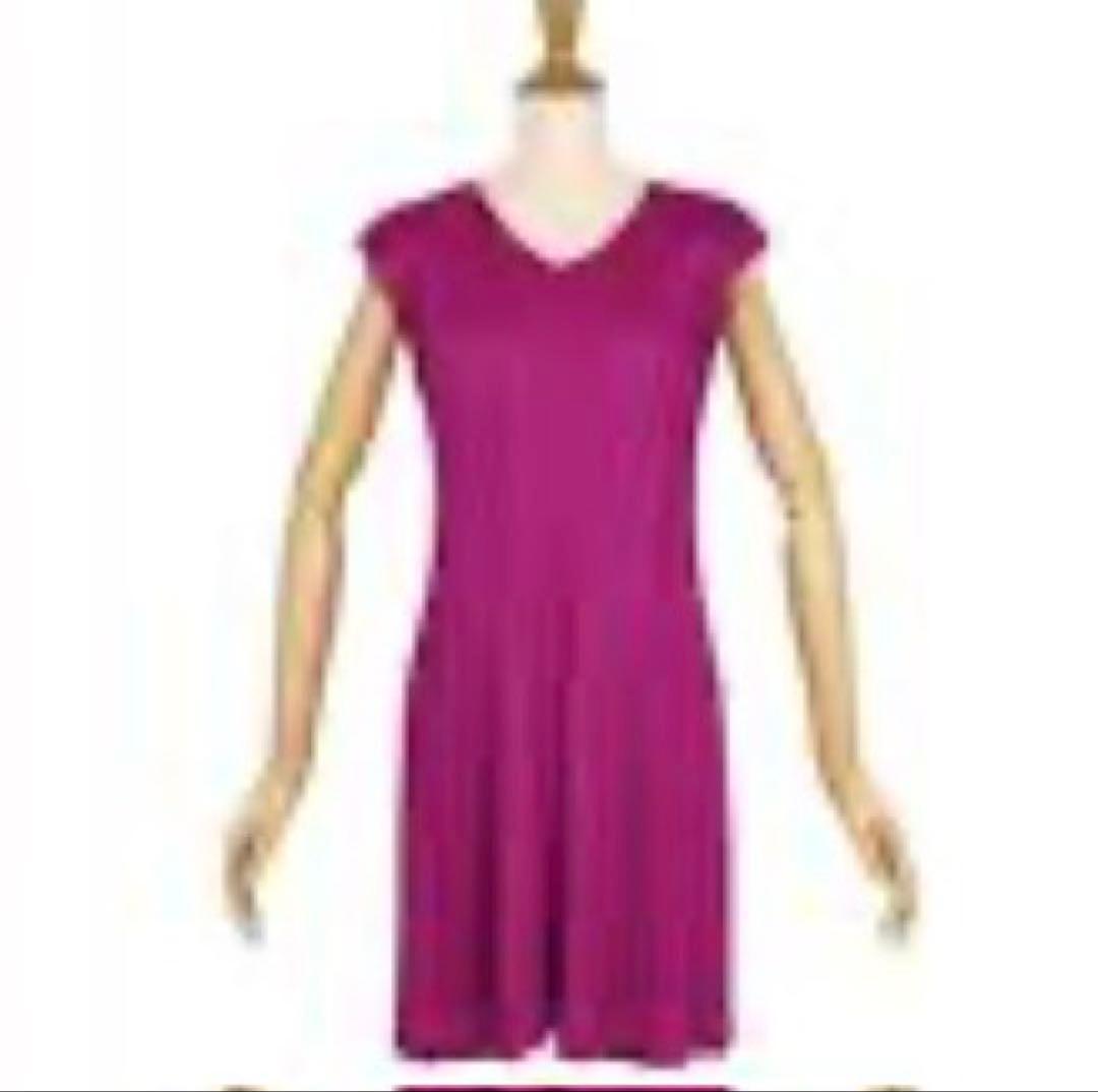 プリーツ ノースリーブ チュニック