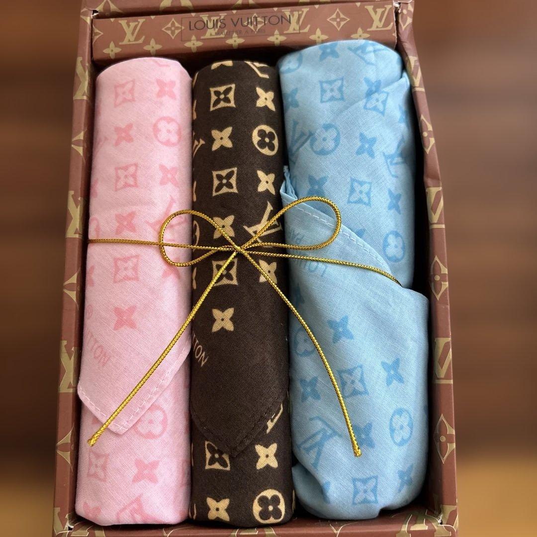 ルイヴィトン　ハンカチーフ3枚セット