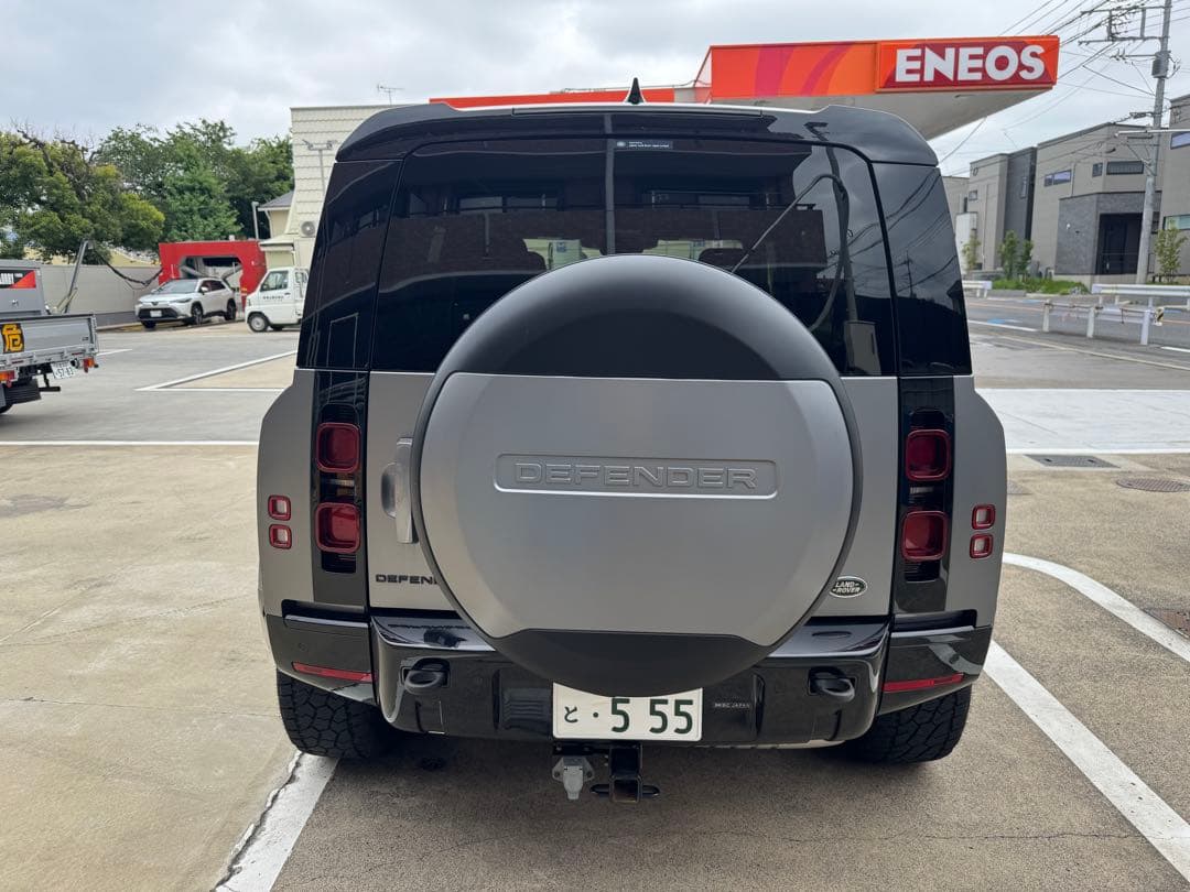 Defender 背面タイヤカバー　グレー