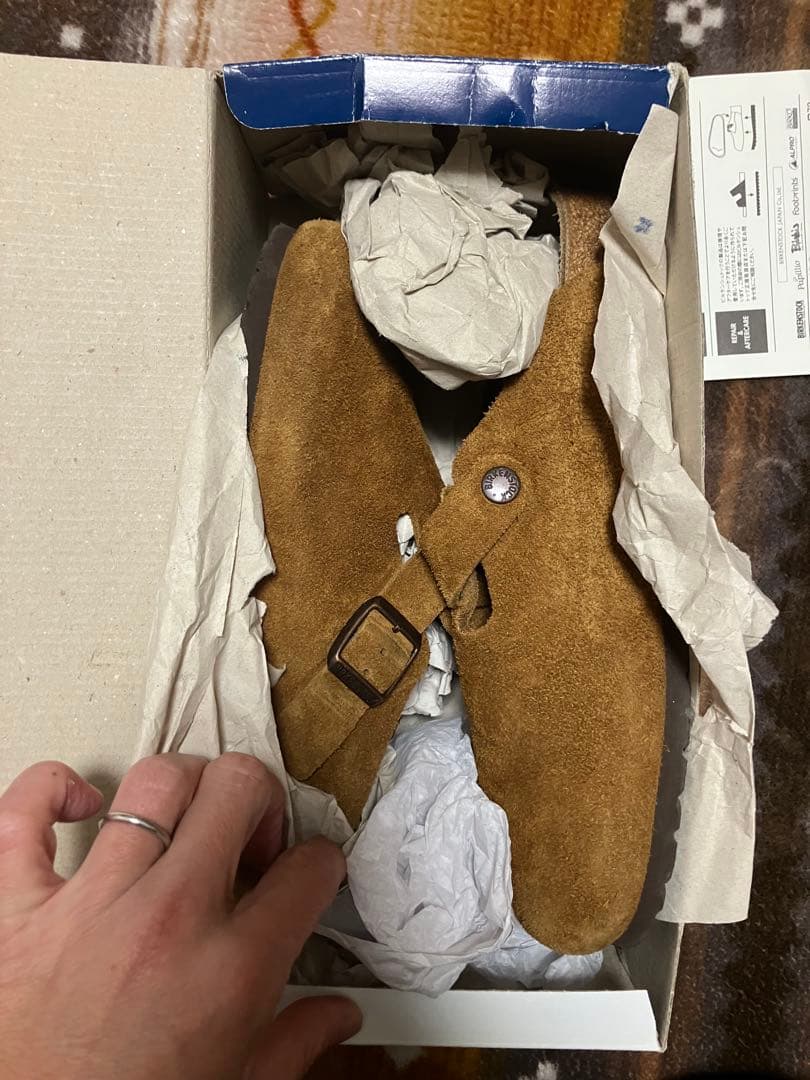 【値下不可】Birkenstock Boston ビルケン　ボストン40 26㎝