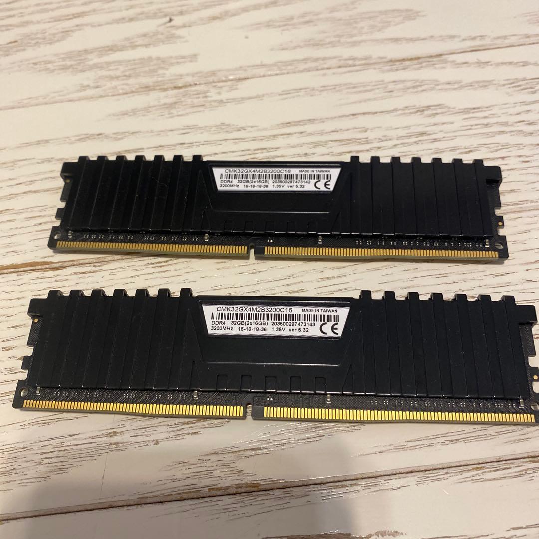 DDR4-3200 32GB(16GB×2枚) CORSAIR