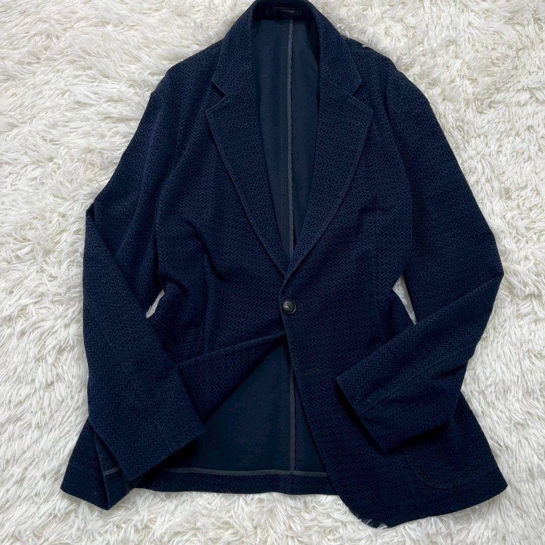 ★美品★EMPORIO ARMANI テーラードジャケット アンコンジャケット