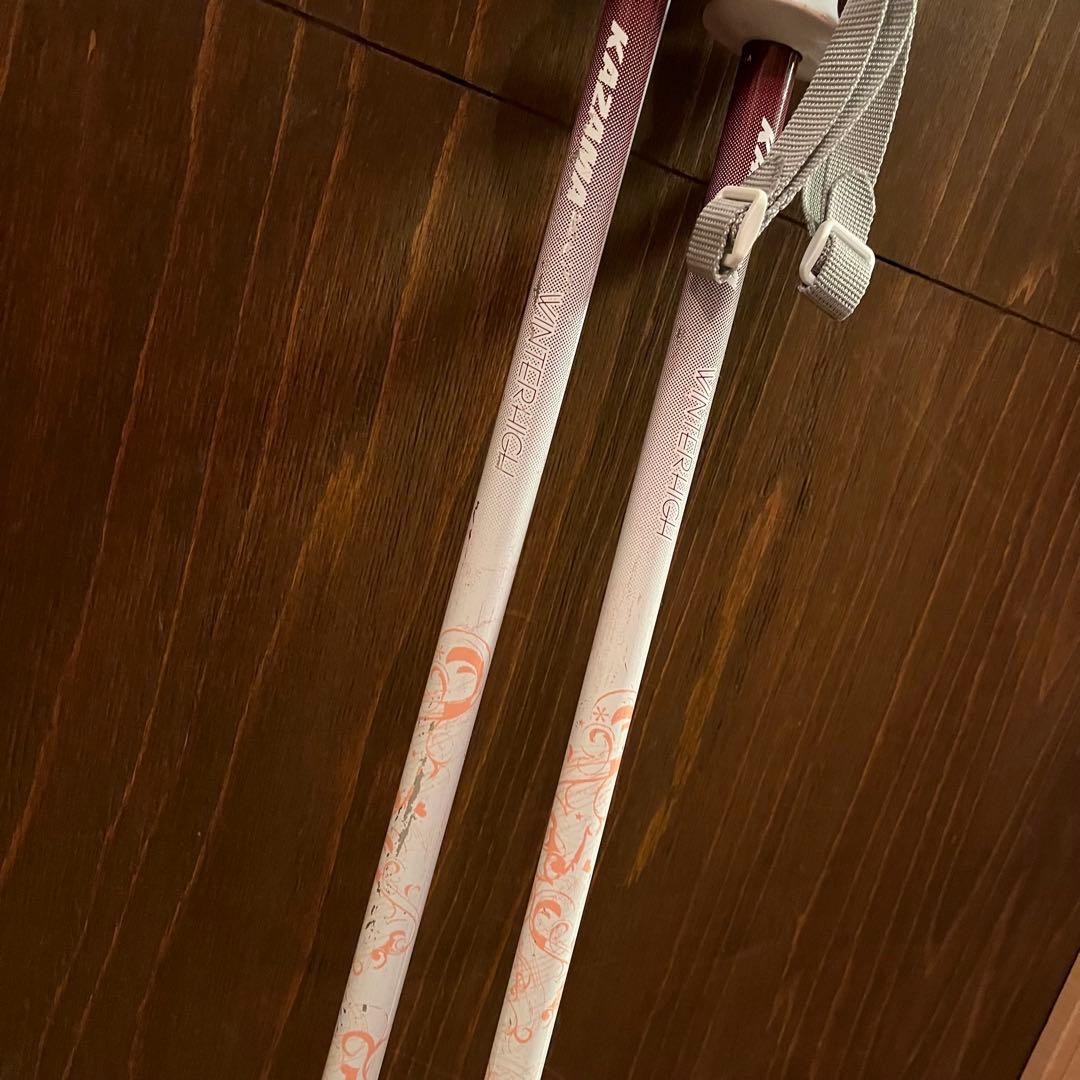 （サロモン） スキー板　ビンディング　（ケスレ）スキー靴（カザマ）ポール　セット