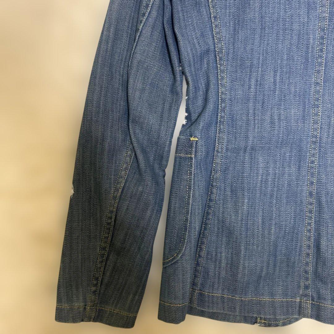 【美品】miumiu 00s archive denim jacket y2k