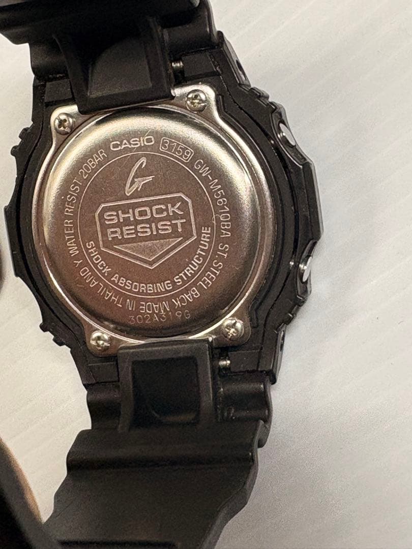 箱付美品❗️CASIO・G-SHOCK・GW−M5610BA−1JF・電波ソーラー