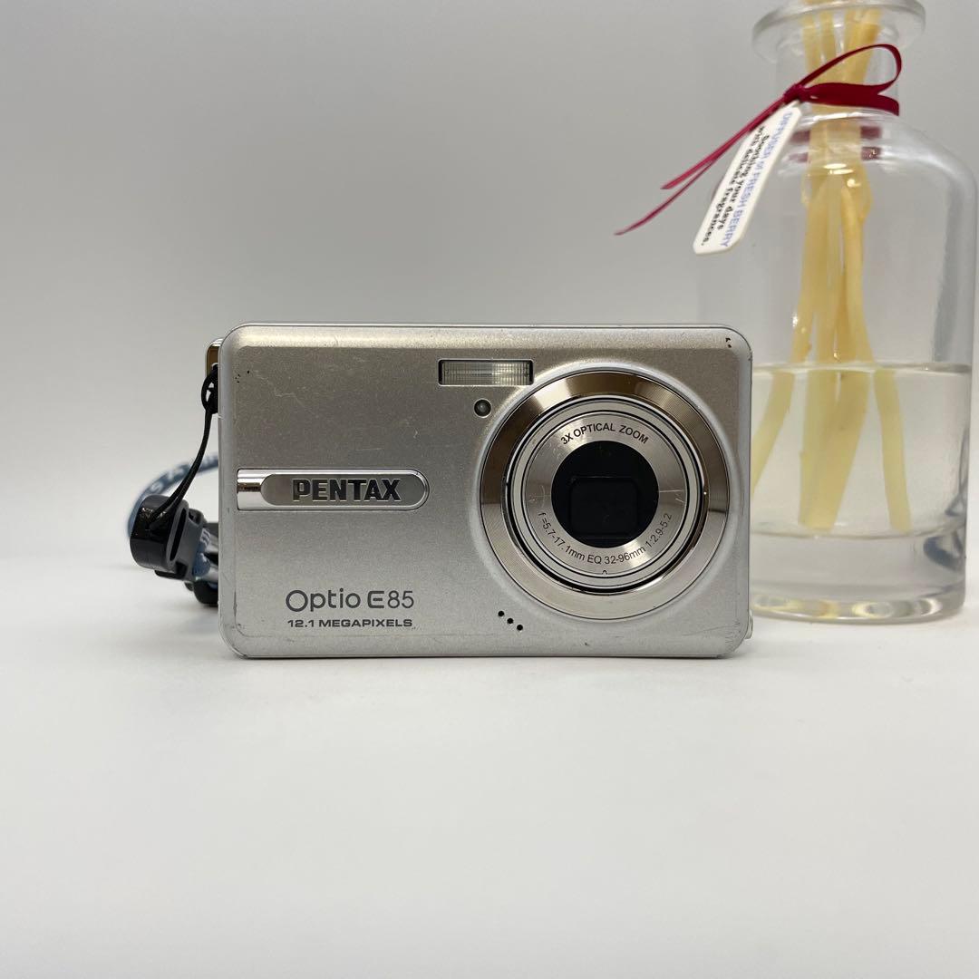 スマホ転送OK✨PENTAX Optio E85✨動作確認済 可愛すぎるコンデジ