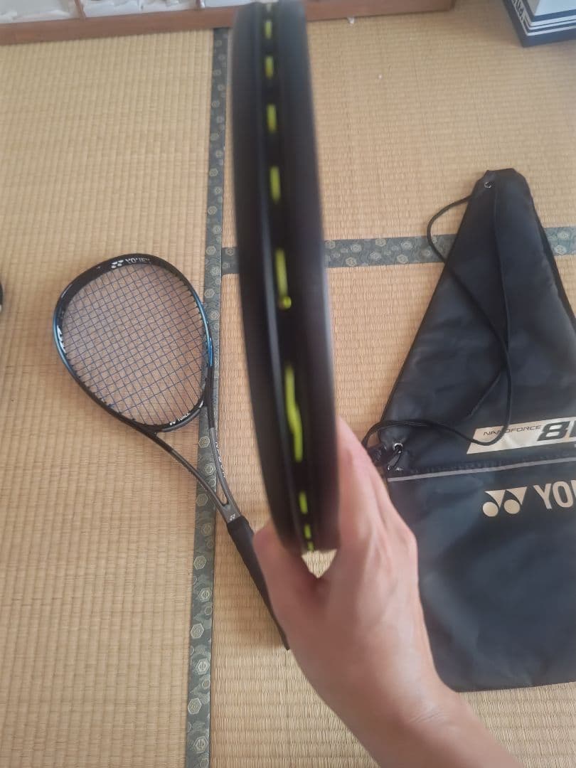 YONEX ナノフォース8v ソフトテニス カスタムフィット2本セット