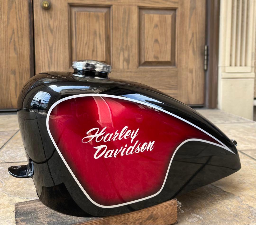 スポーツスター　タンク　チョッパー　ショベル　パン　ナックル　ピンスト