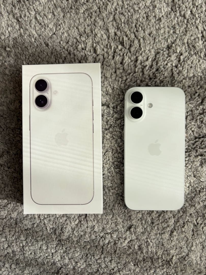 Apple iPhone16本体 ホワイト