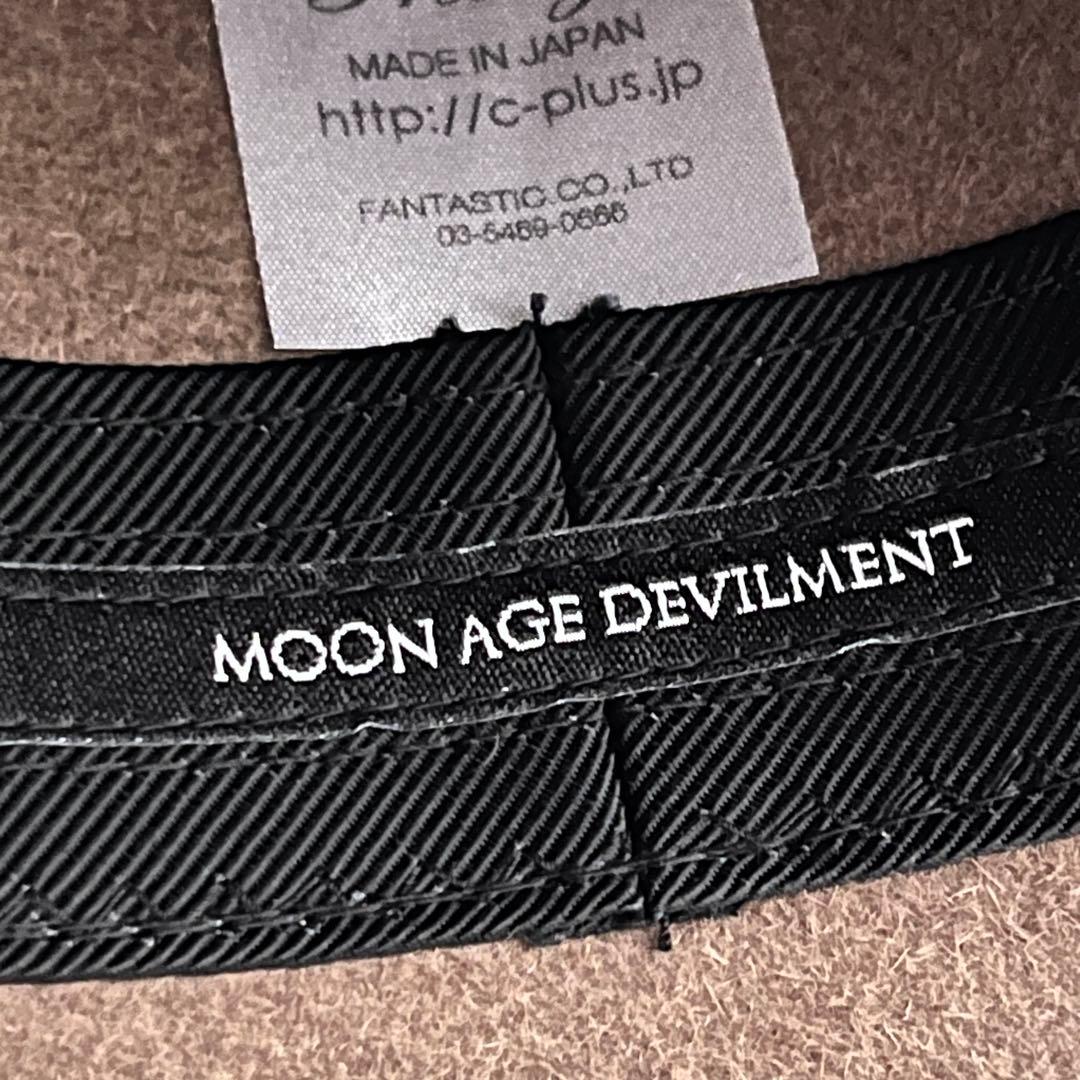 美品✨Moonage Devilment ウール 中折れ ハット 清春