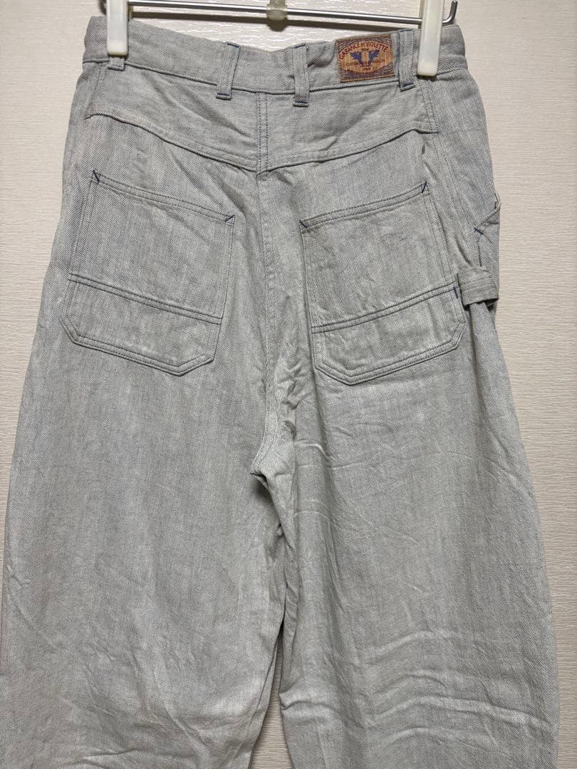 Garance et VioLette❤️新品✨️デニムダブル二ーペインターパンツ