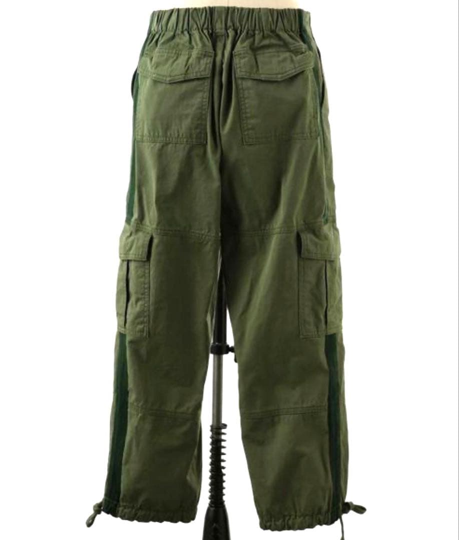Drawer ドゥロワー　カーゴパンツ カーキ 38 ウエストゴム 日本製