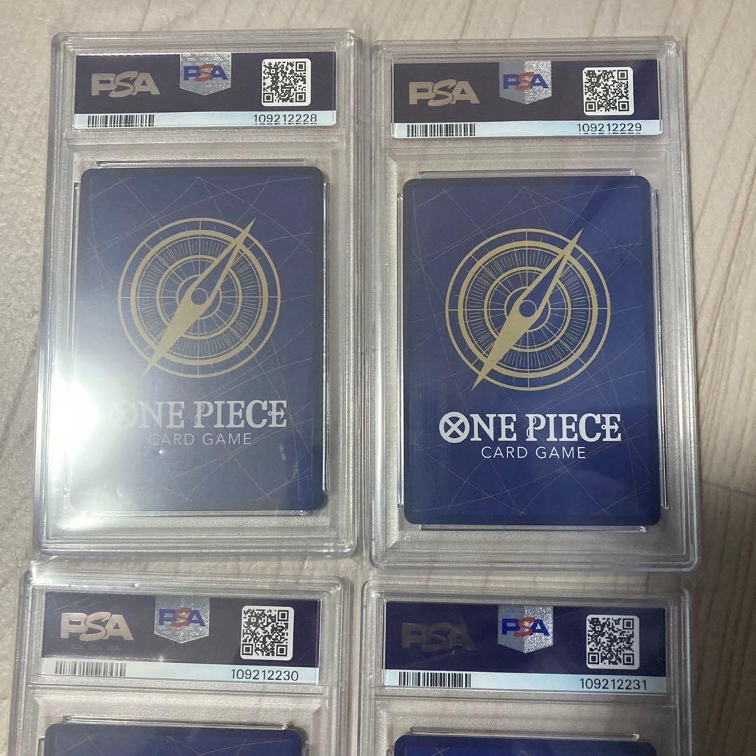 ワンピース カードゲーム WANTED 4連番　新四皇手配書