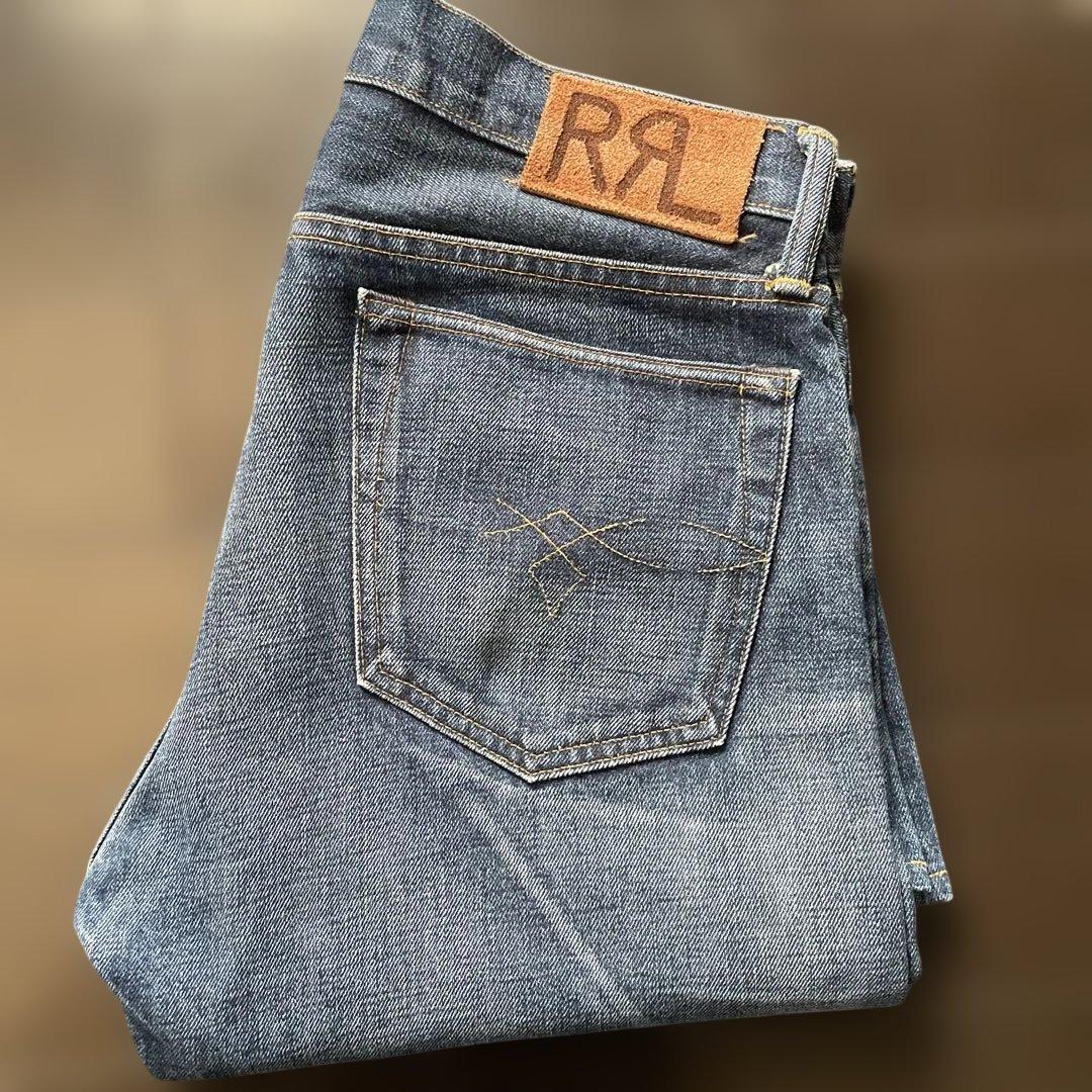 Y*e様 RRL slim straight インディゴ　30×30 USA製