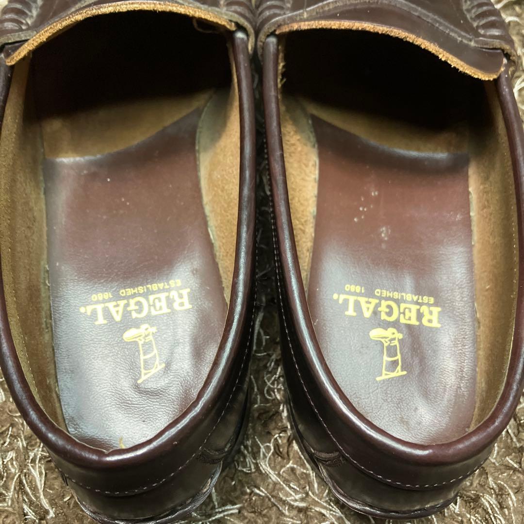 らーめん先生様☆REGAL ローファー 2177 ブラウン 26.0cm