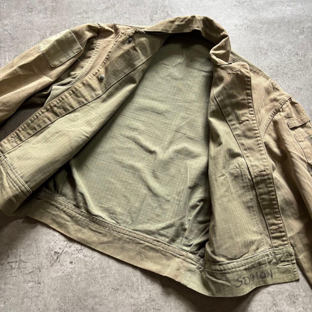 スペシャル40s USMC P-41 P41 当時カスタム HBT ツートン襤褸