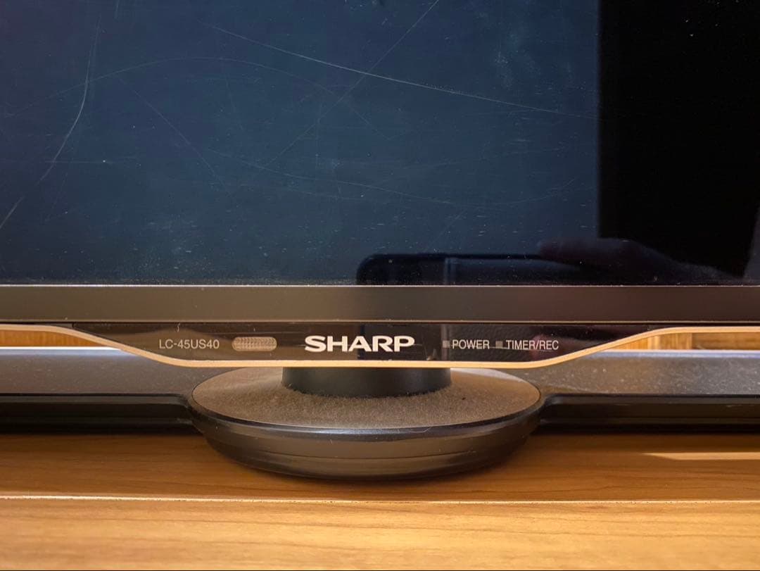 ジャンク品 SHARP 45型 テレビ