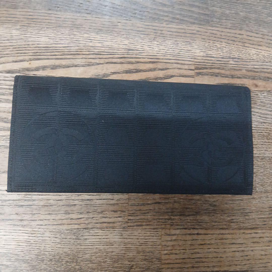 CHANEL ブラック 長財布