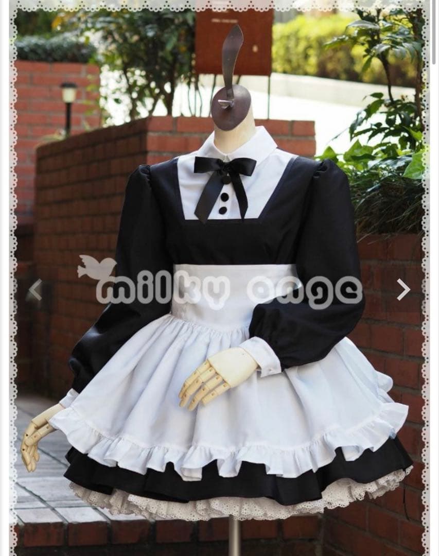 milky ange メイド服 ベーシックシリーズ ジェニーミニ XLサイズ