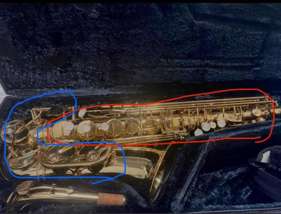 アルトサックス 本体 ロキシー Roxy model90 セルマーマウスピース