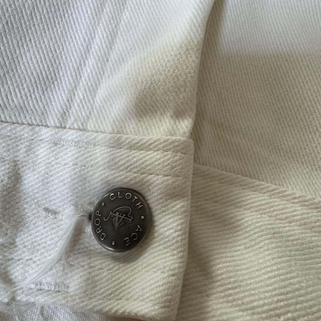 ペンキ　ペインターパンツ　ホワイト　ダック　ワークパンツ　白　グランジ　ボロ