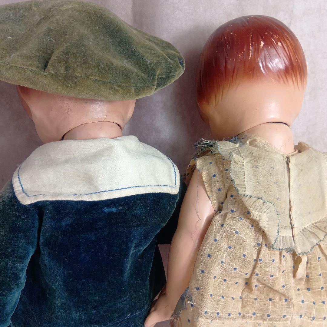 最終♥ふたり仲良しPATSY ANN 2体set アンティークコンポジション