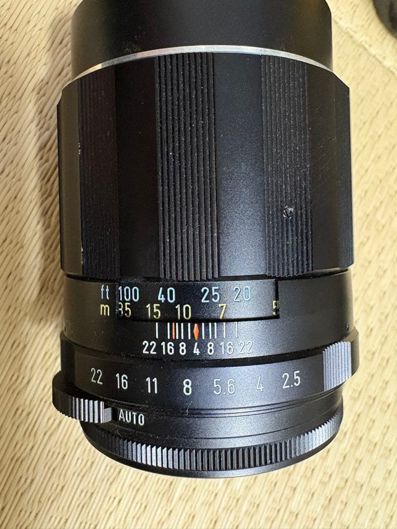 ASAHI PENTAX SPOTMATIC本体レンズセット