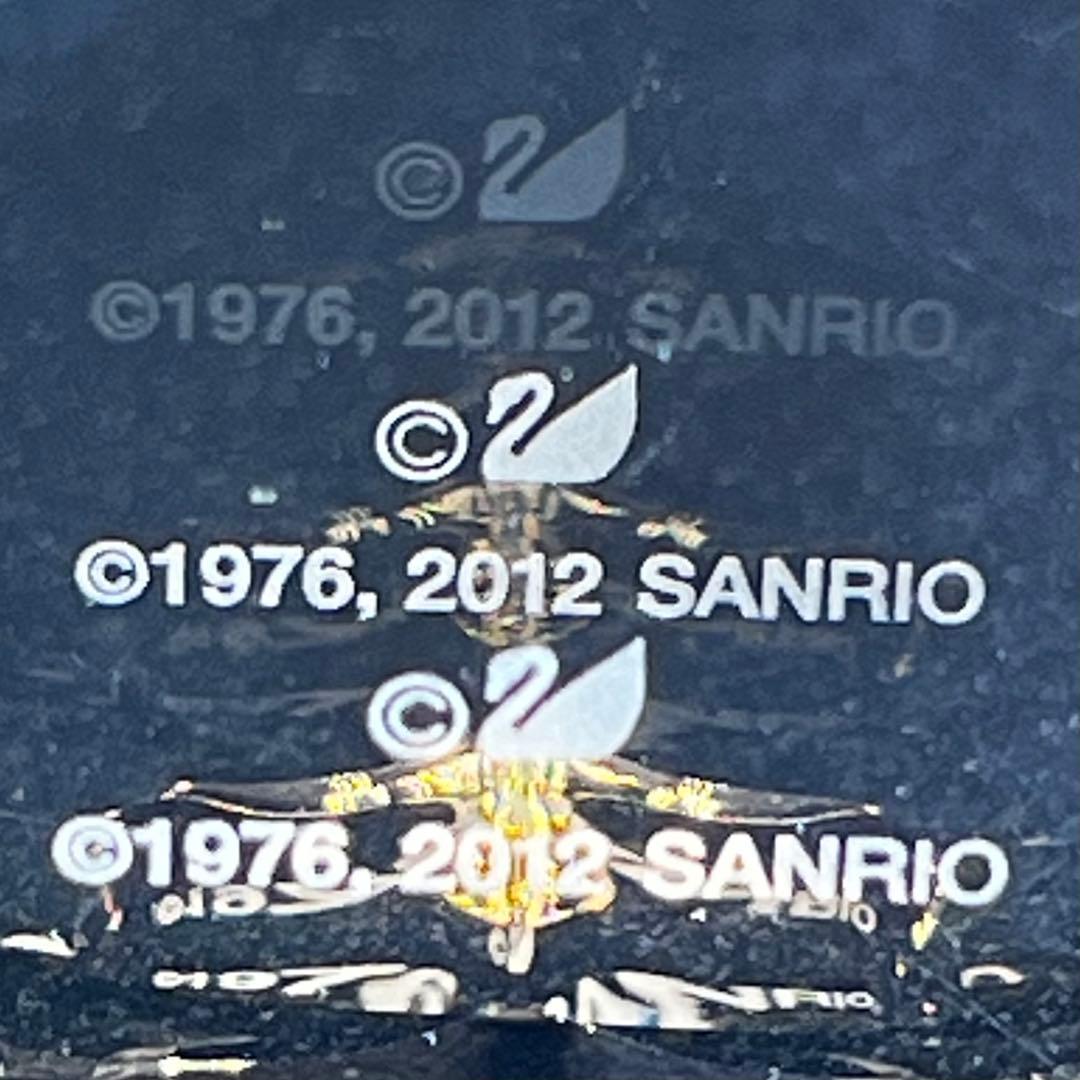 【激レア・限定品】スワロフスキー キティ ゴールドボウ ブラック 2012年限定