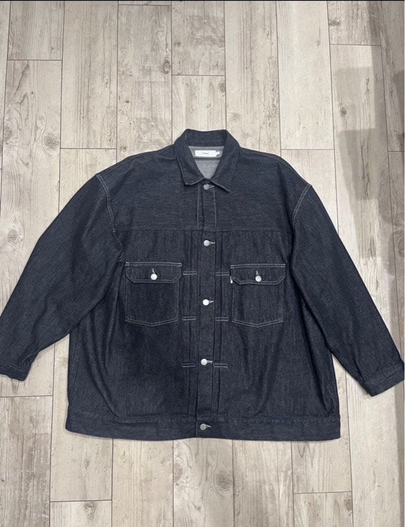 ジャケット・アウター graphpaper colorfast denim jacket