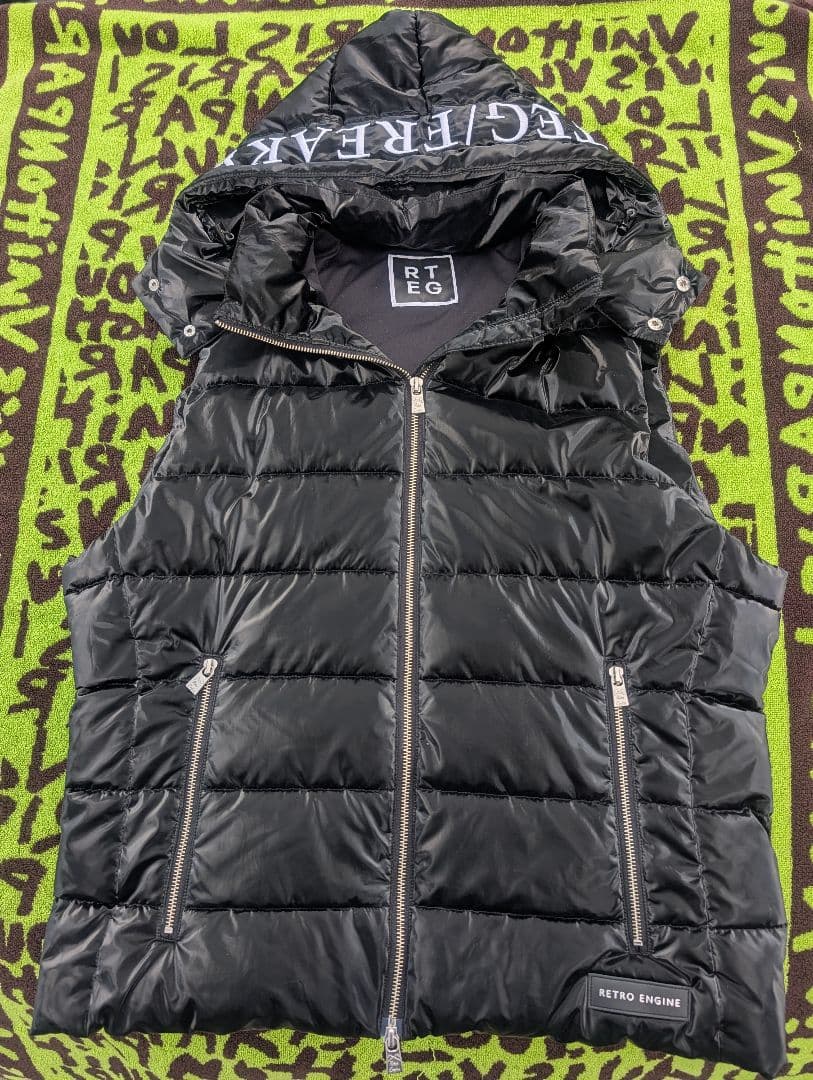 悪*郎様 アダムスジャグラー XL ブラック ダウン 希少 サイズ 入手困難 S