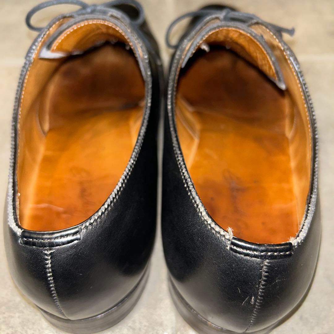 筆記体ロゴ　エドワードグリーン　ニューポート　ブラック　9.5D