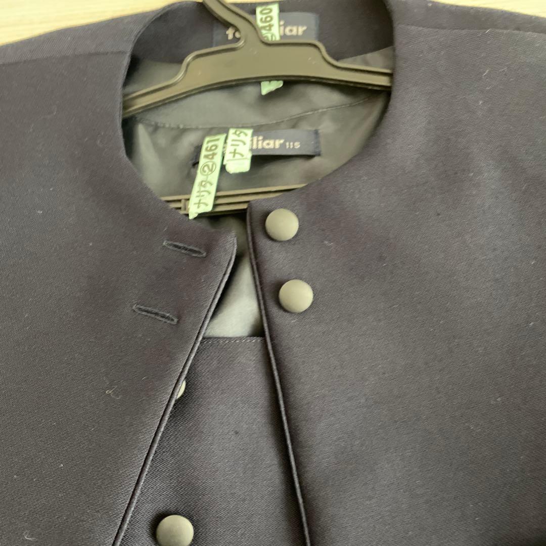 familiar ネイビー フォーマルドレス　受験115