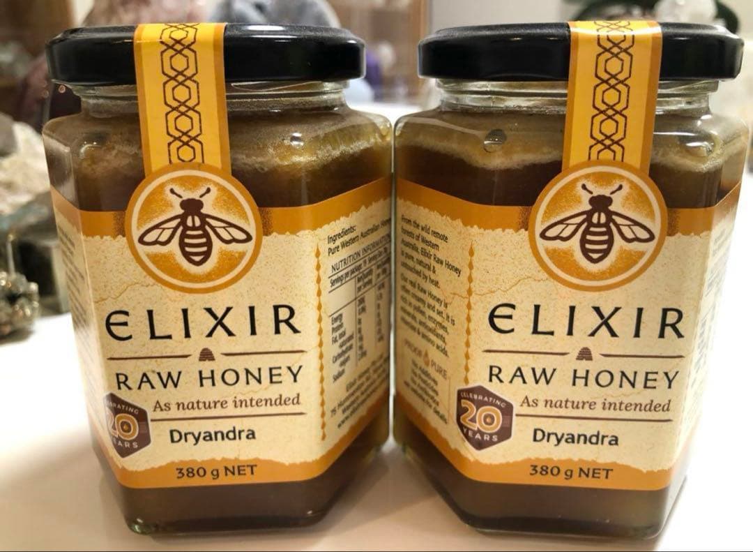 【残りわずか】ELIXIR Dryandra オーストラリアの蜂蜜380g✖️2本