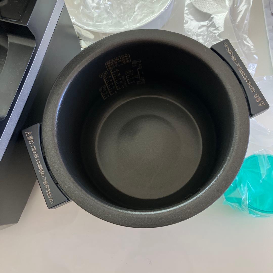 アイリスオーヤマ IH式 炊飯器 瞬熱真空釜 RC-IF50-B 2022年製㉔