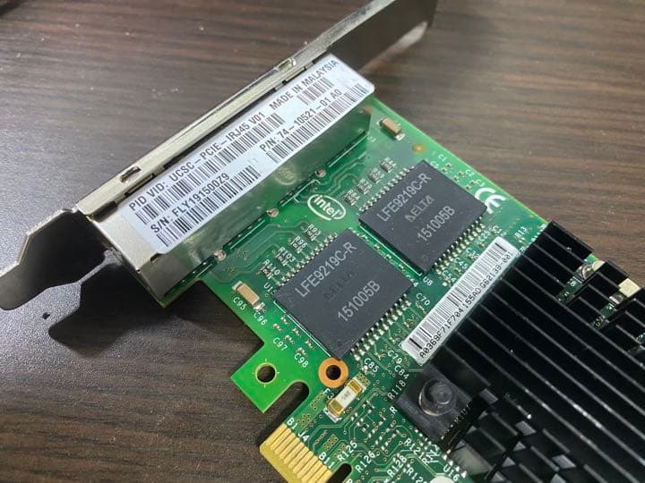 その他 Intel Quad GbE adapter UCSC-PCIE-IRJ45