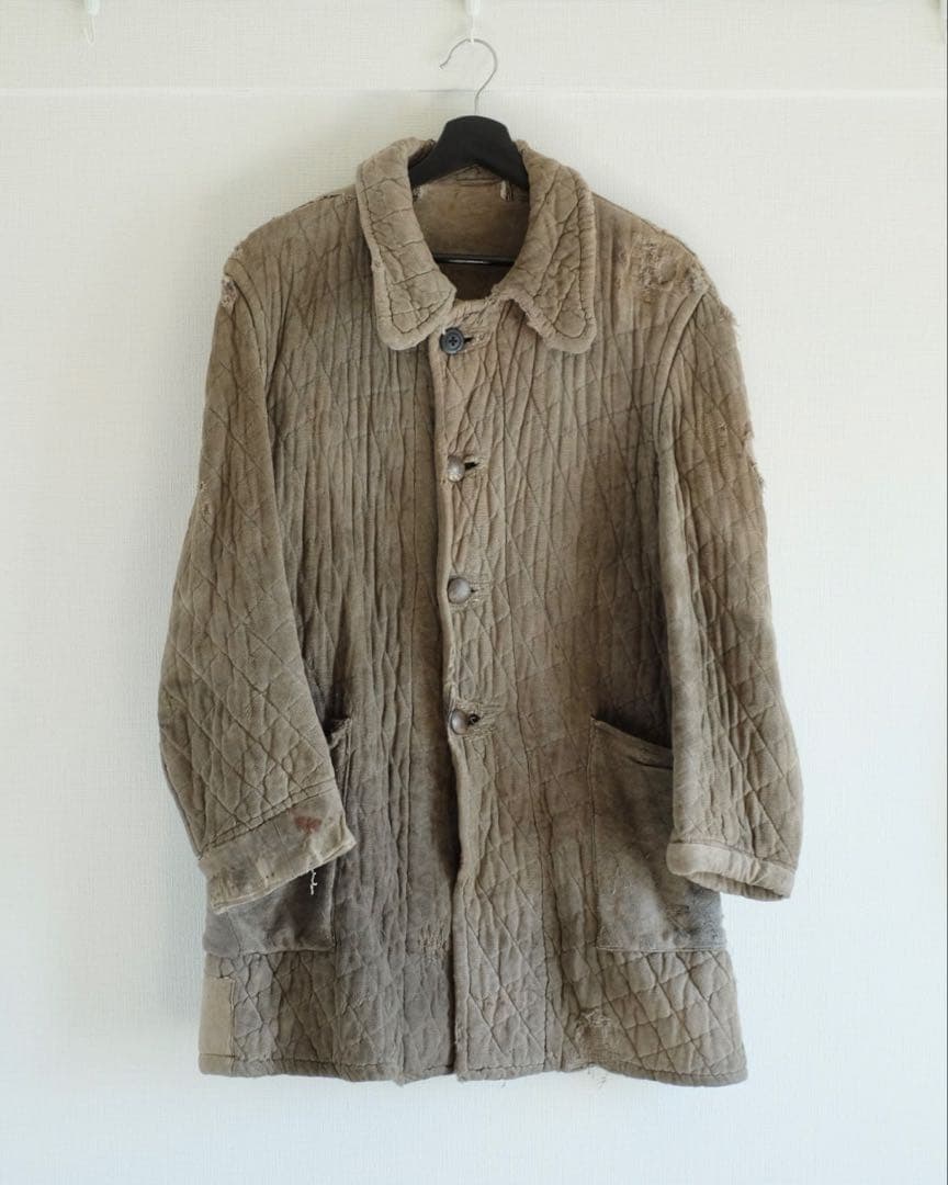 ジャケット・アウター old German military? quilting coat