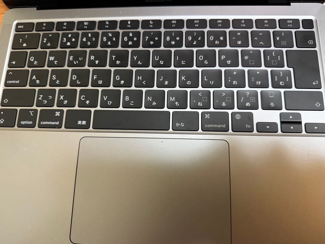 MacBook Air 13inchスペースグレイ