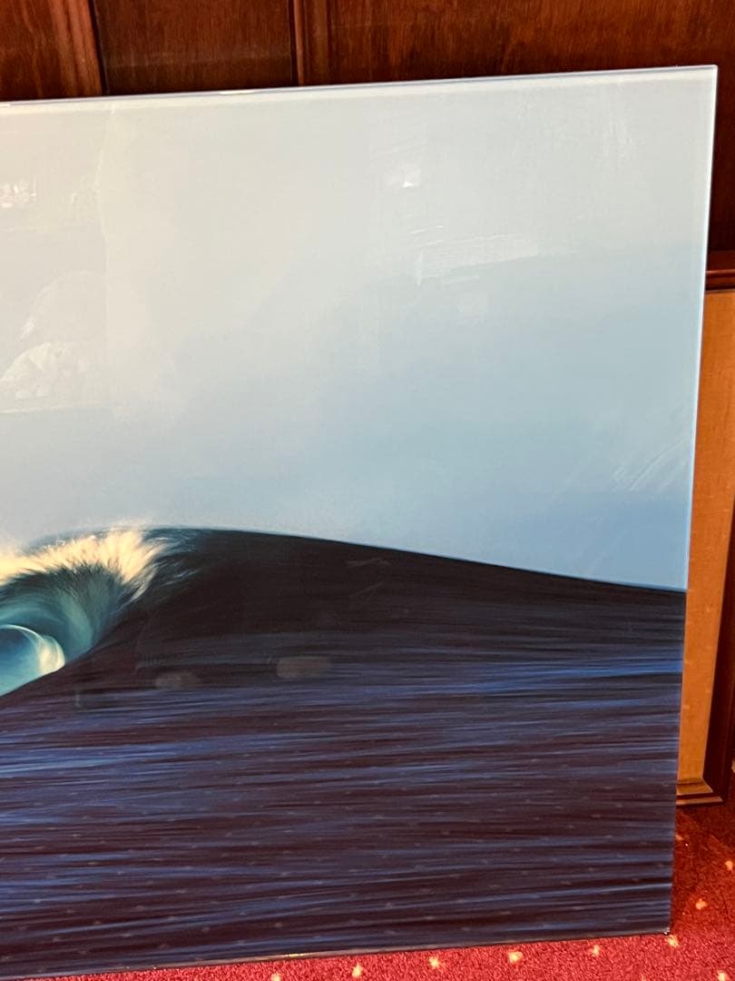 WTW 青山 購入 写真パネル アートパネル 波 サーフ写真パネル